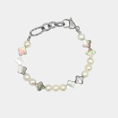 Mother-of-pearl Clover Bracelet