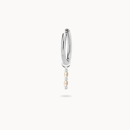 Charm Nice Acier Inoxydable Argent / Boucle Doreille